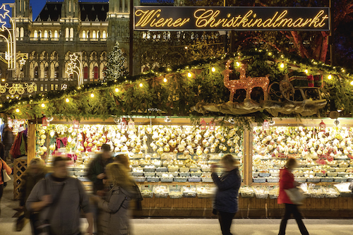 Christmas markt in Vienna